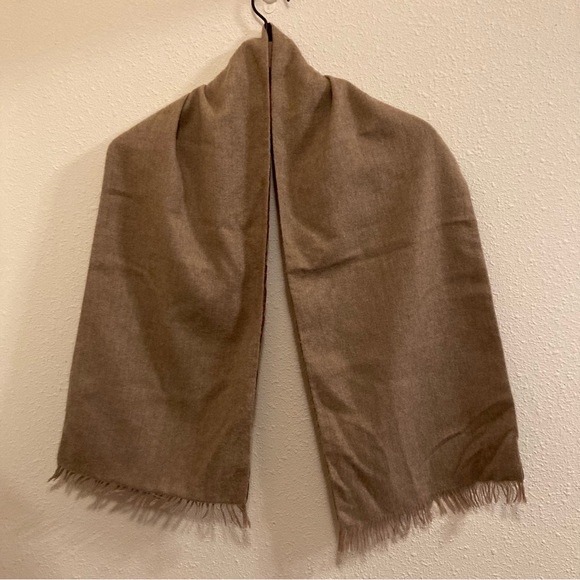 A. Sulka & Company cashmere wool silk opera scarf - Picture 4 of 5